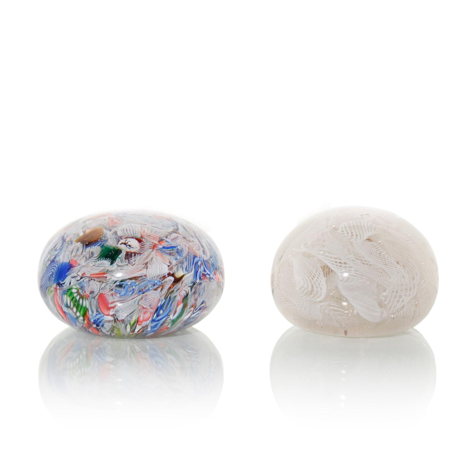 BREVPRESSAR, 2 st, glas, Sydeuropa, 1800-talets mitt.