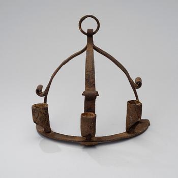 VÄGGKANDELABER, möjligen sekelskiftet 1600/1700-tal.