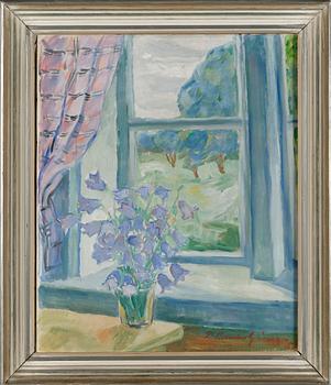 Maria Loew (Rosenlew-Grenman), Flowers by the Window.