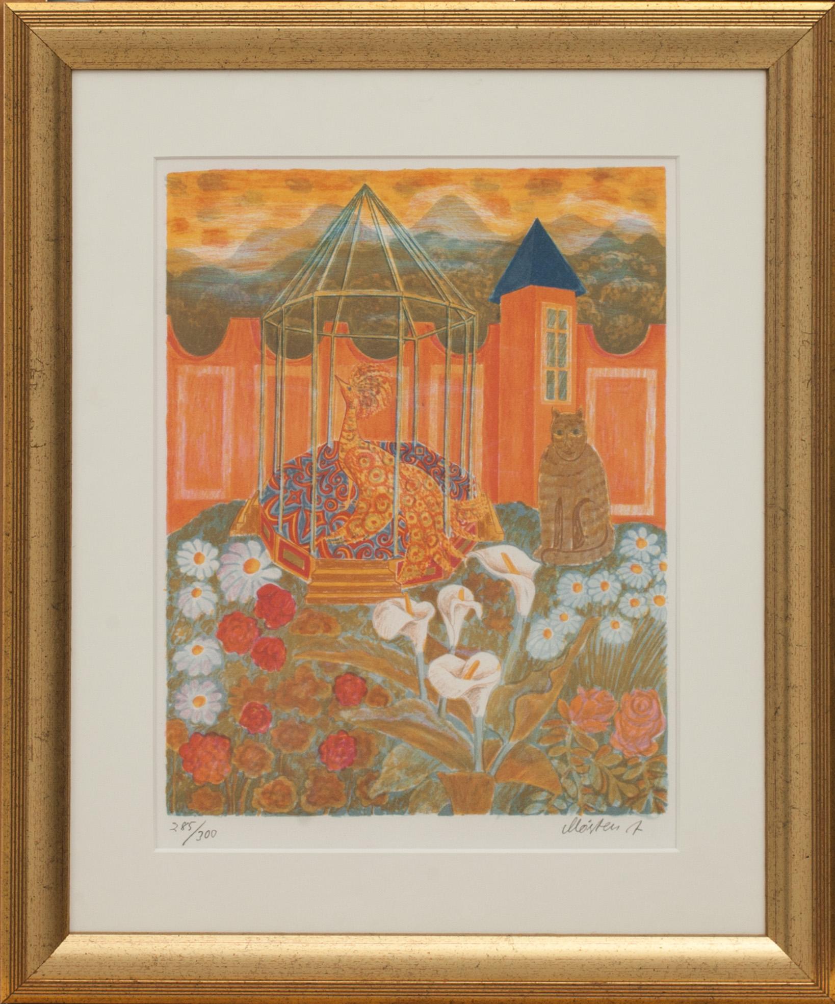 MÅRTEN ANDERSSON, färglitografi, signerad och numrerad 285/300.