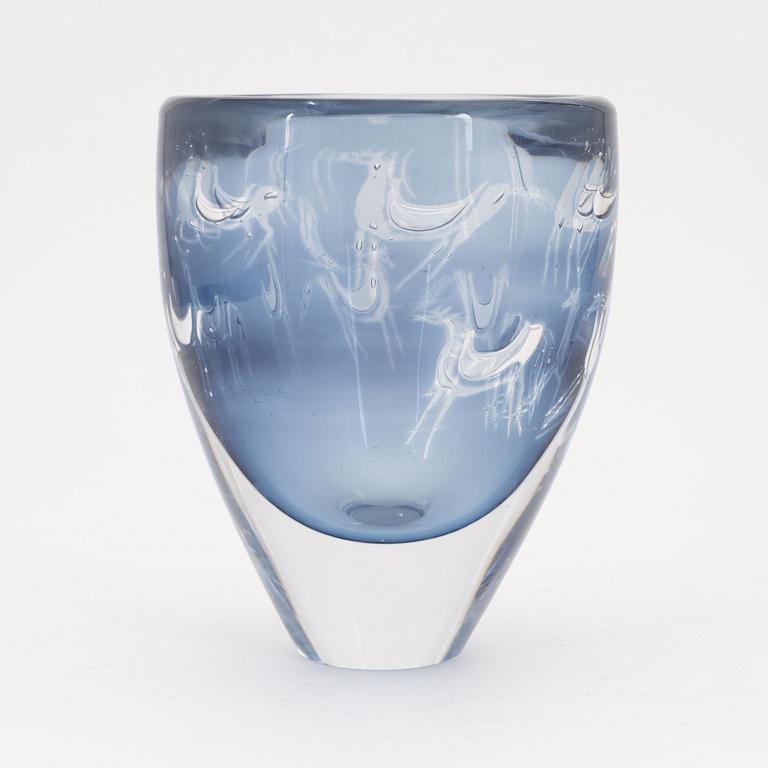 Ingeborg Lundin, vas, glas, ariel, Orrefors.