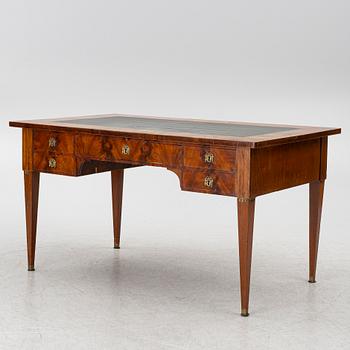 A late Gustavian style desk, 19th century.