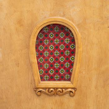 A birch veneered book case/wardrobe, 1930's/40's.