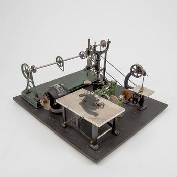 A Doll & Cie steam engine Germany 1930s.