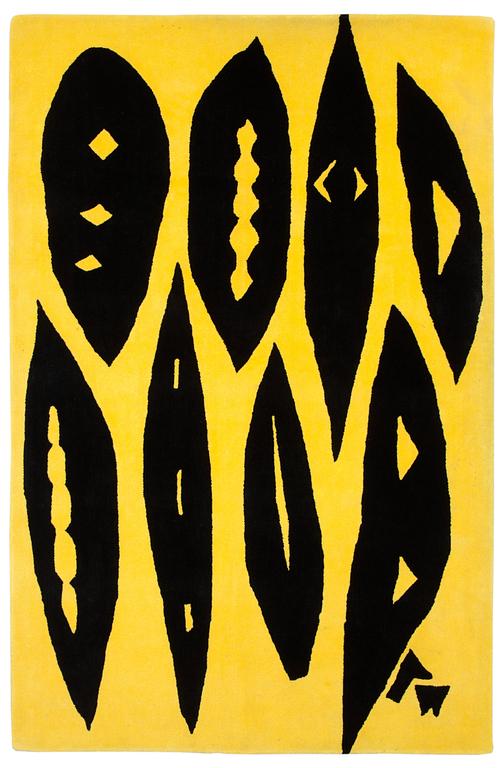 RUG. Tufted. Signed PW (Pia Wallén). 225 x 148,5 cm.
