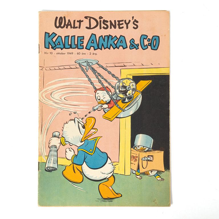 Comic book, Donald Duck & Co, no. 10, 1949.
