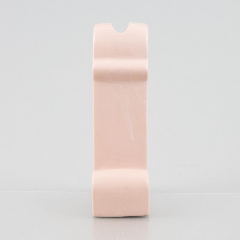 Ettore Sottsass, a "Shiva" glazed ceramic vase, B.D. Barcelona, post 1973.
