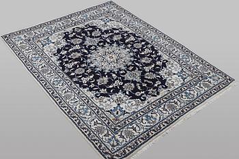 Matta, Nain, part silk, ca 195 x 150 cm.