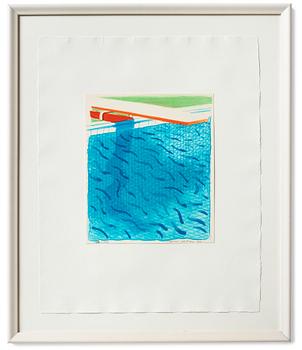 David Hockney, "Paper Pools".