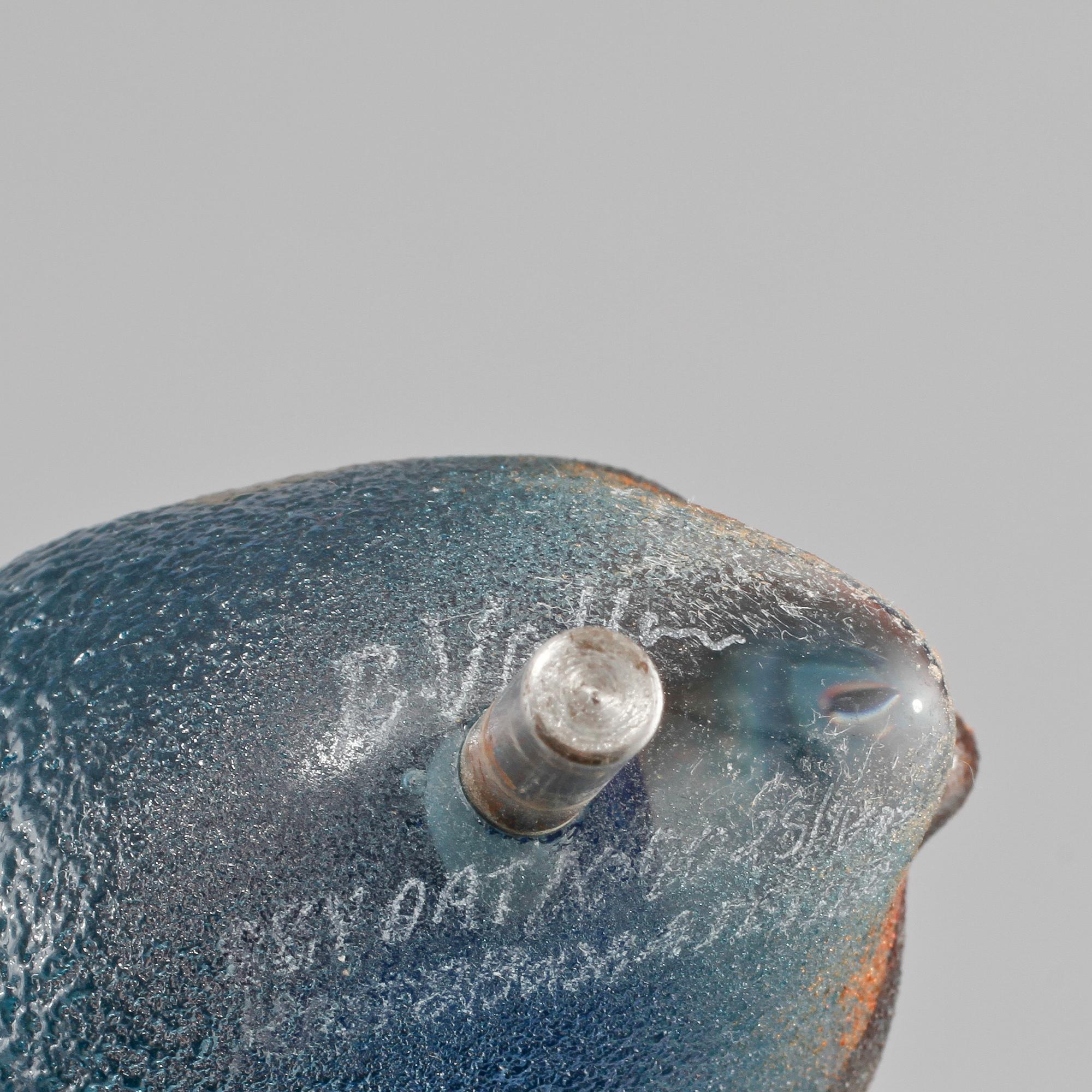 SKULPTUR, glas, Bertil Vallien, Boda, signerat, 1900-talets sista del.