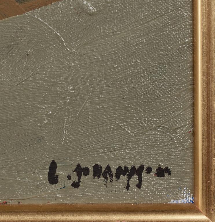LARS JOHANSSON, olja på duk, sign.