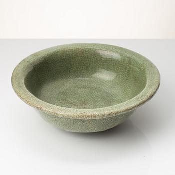 Skål, keramik, Kina, Mingdynsatin (1368-1644).