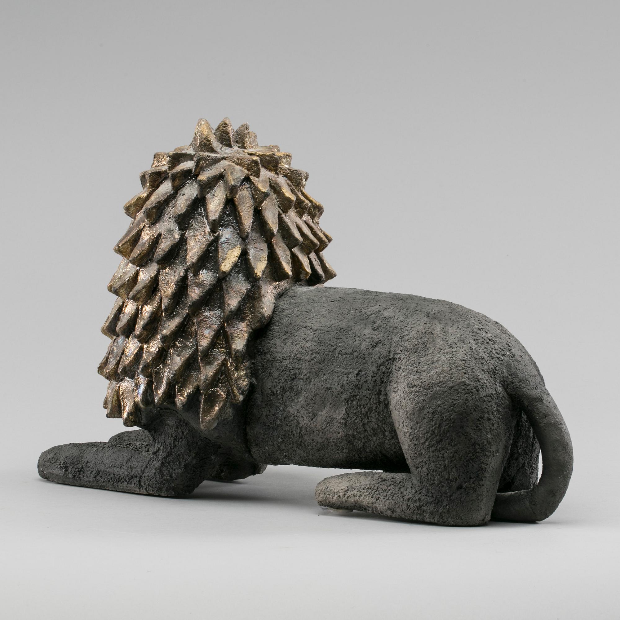 ROGER CAPRON, skulptur, keramik, signerad.