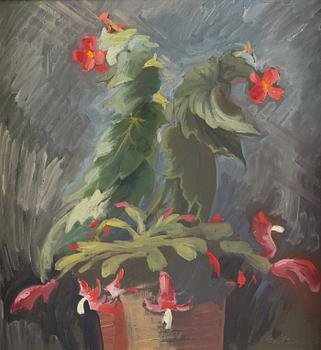 Carl Bengts, Flowers in a pot.