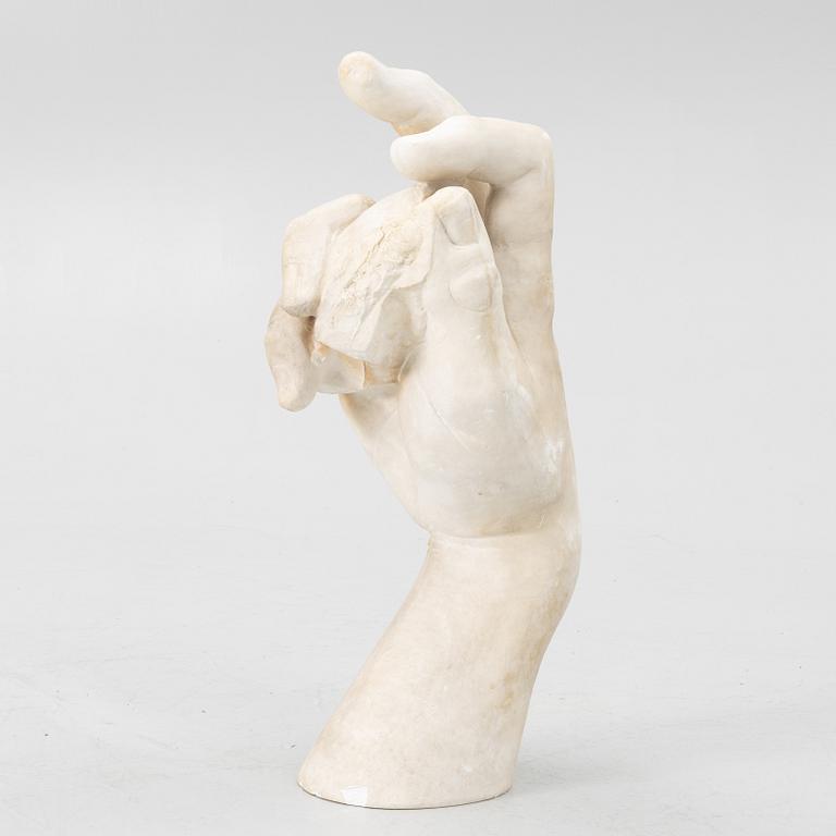 Unknown artist, Hand. 20th century.