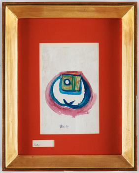 Friedensreich Hundertwasser, Composition for "La Lune en rodage I".