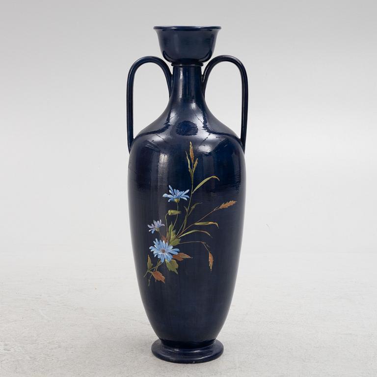 Algot Erikson, a floor vase, Rörstrand, circa 1900.