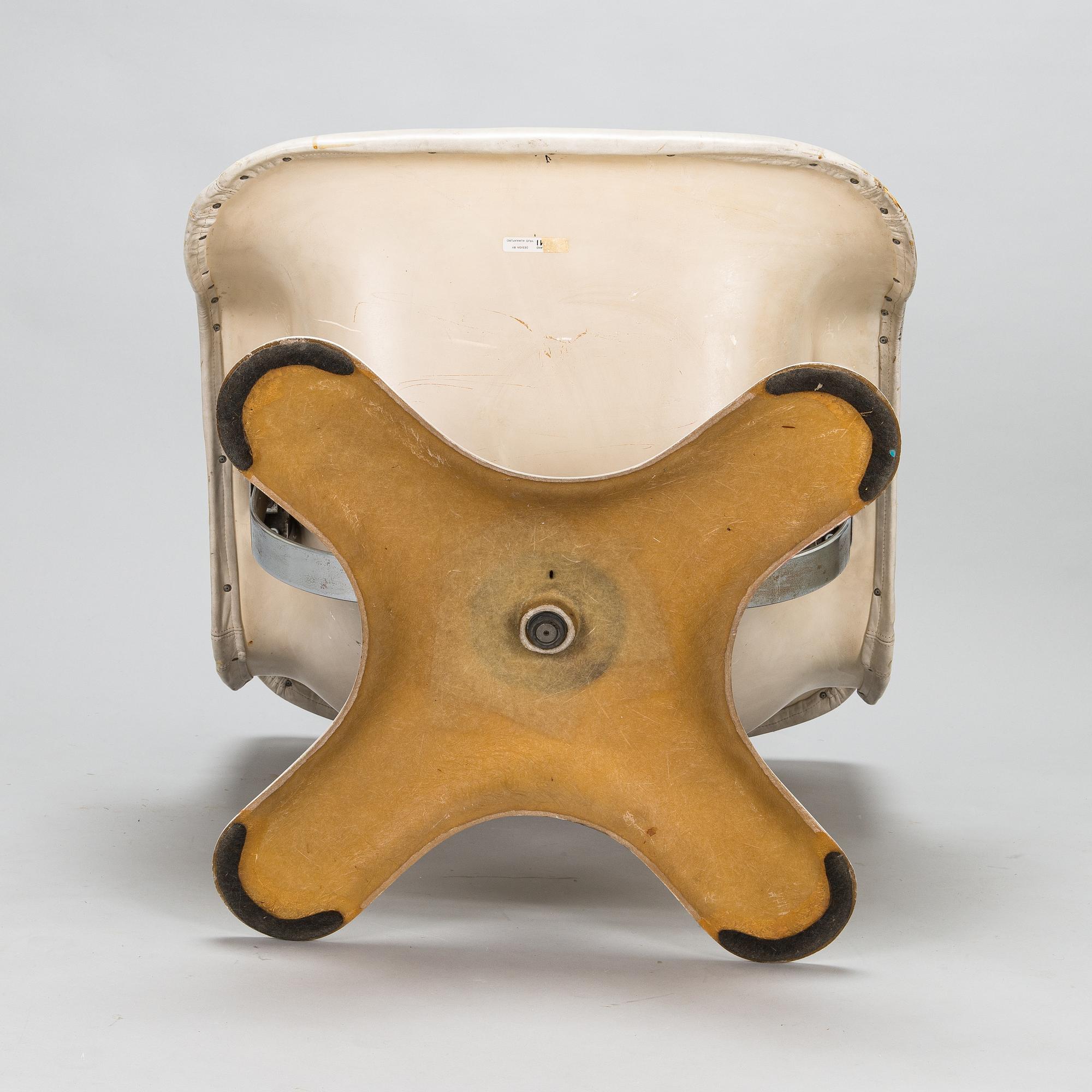 Yrjö Kukkapuro, fåtölj, "Karusell", Haimi 1970-tal.