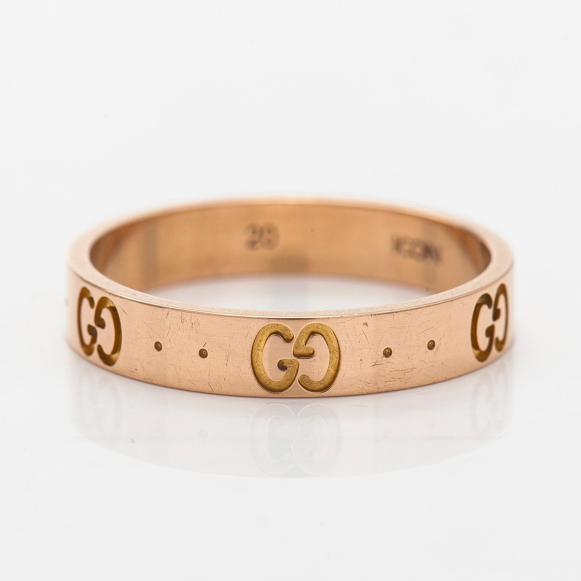 Gucci, sormus "Gucci Icon", 18K kultaa.