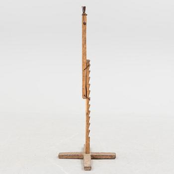 LJUSSTAKE, så kallad lysekärring, allmoge 1800-tal.