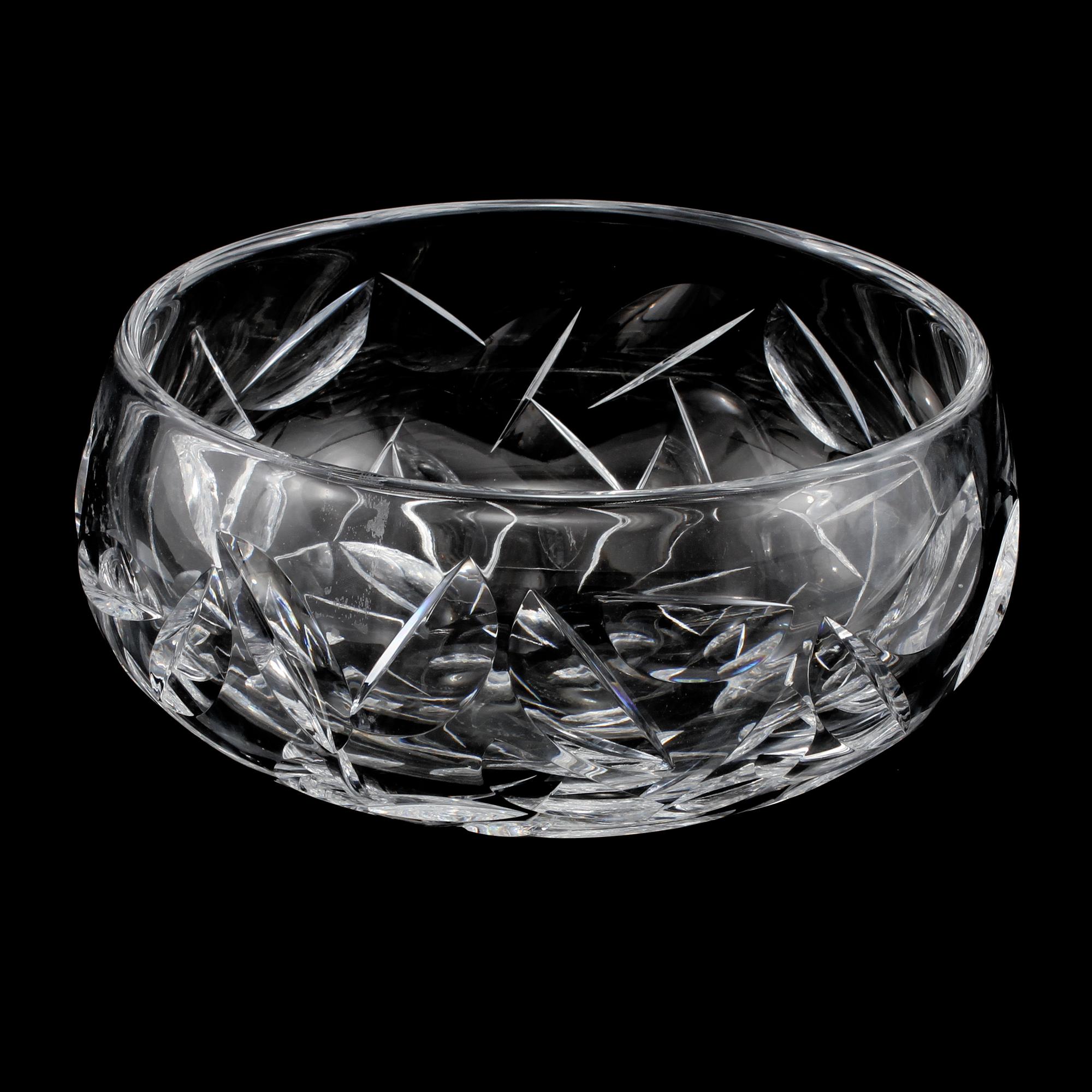SKÅL, glas, Sven Palmqvist, Orrefors, 1900-talets andra hälft.