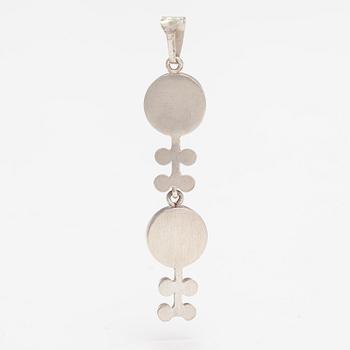 Jorma Laine, Hänge "Vanamo", silver, spektroliter. Kultateollisuus, Åbo.