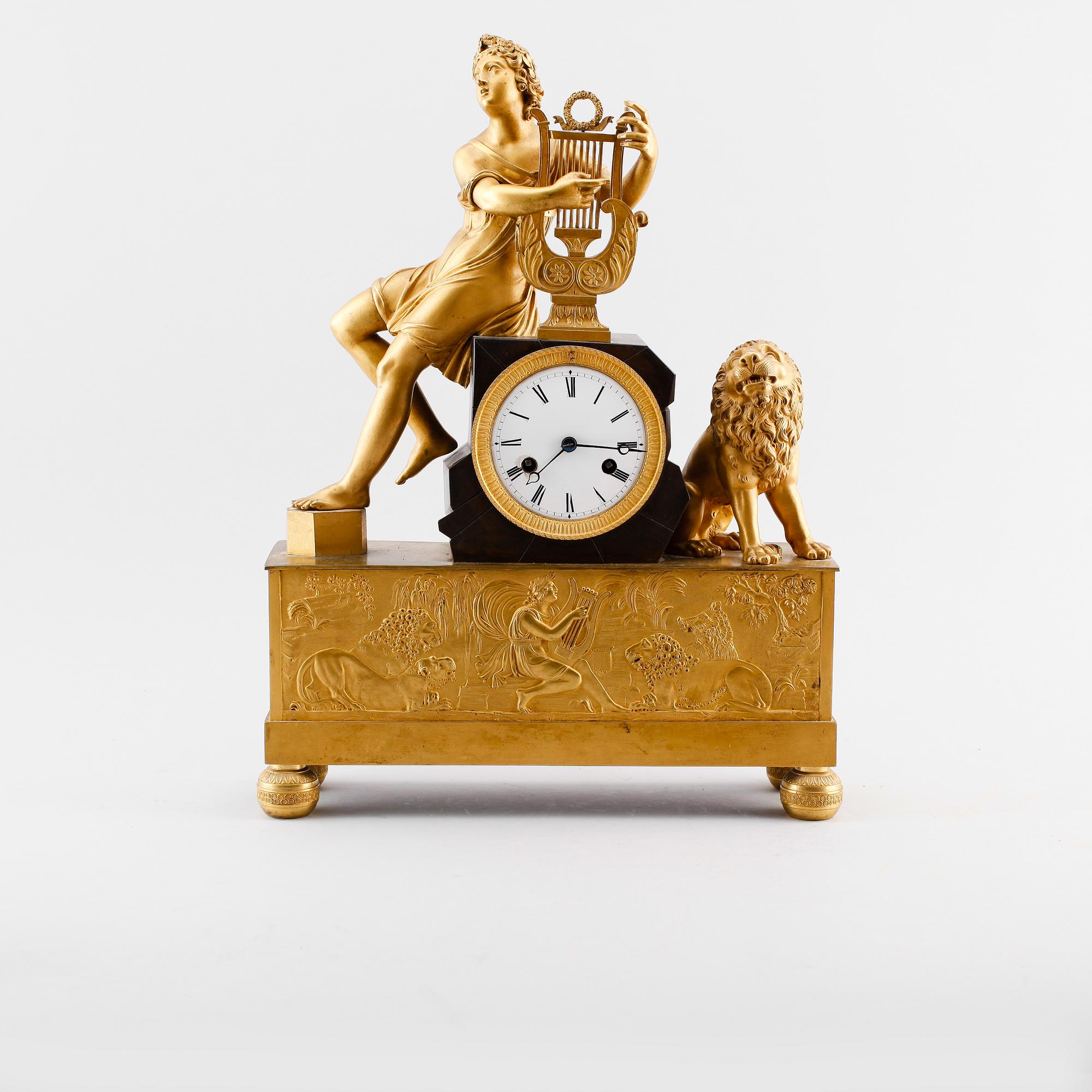 BORDSPENDYL, empire, Frankrike, 1800-talets första hälft.
