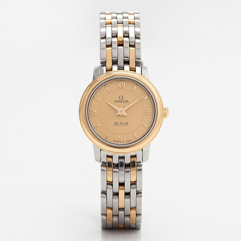 Omega, De Ville, Prestige, wristwatch, 24 mm.