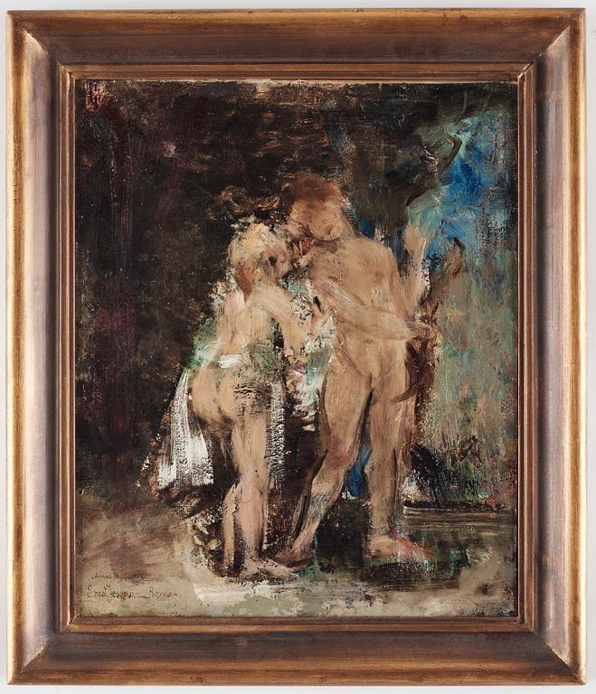 Ernst Josephson, "Amor och Psyke" (Amor and Psyche).