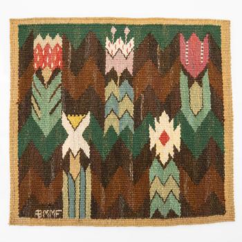Märta Måås-Fjetterström, tapestry, "The Tapestry", tapestry technique, approx. 35 x 38 cm, signed AB MMF.