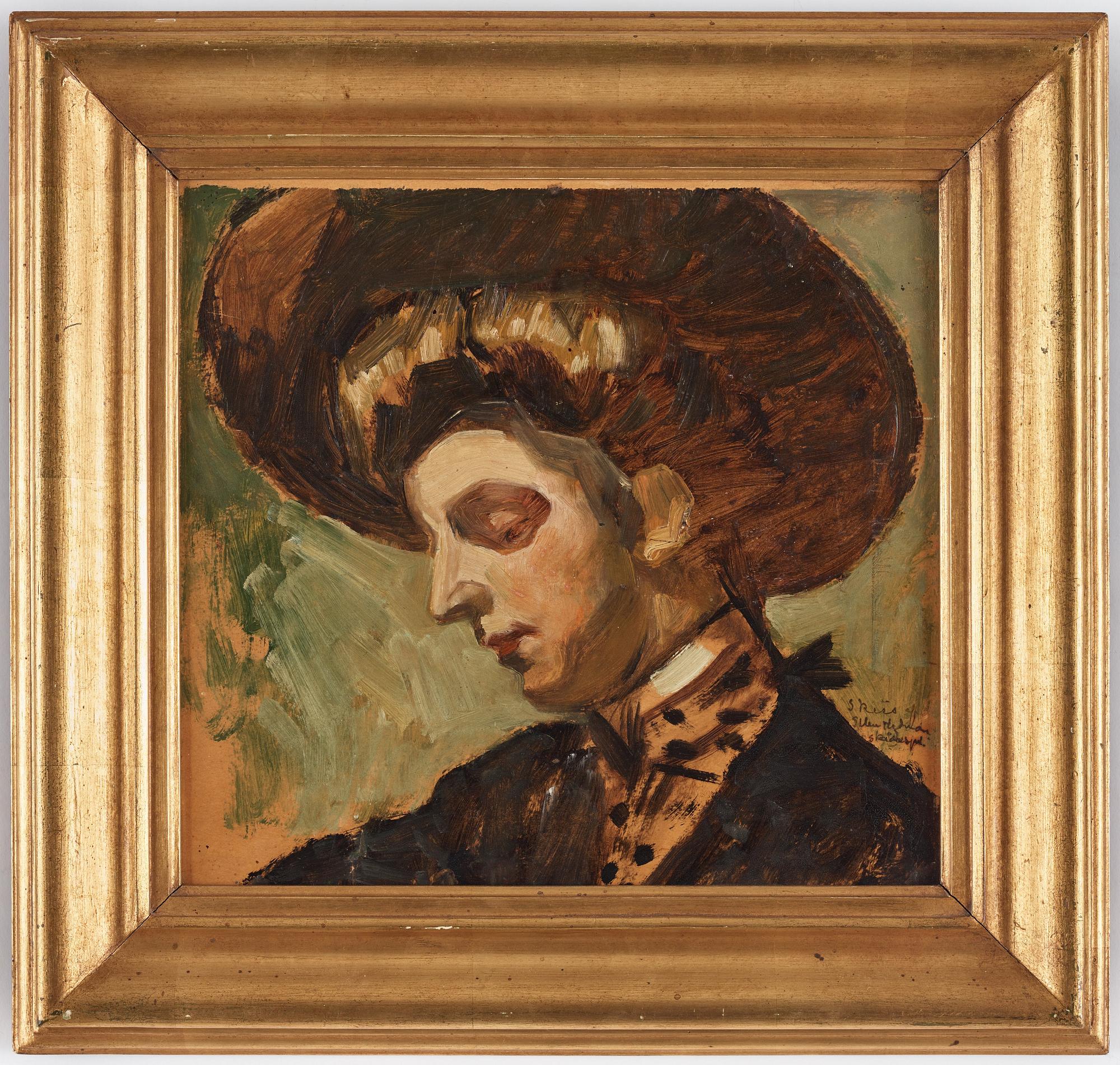 Helmer Osslund, "Skådespelerskan" (The Actress).