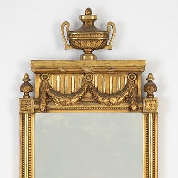 Spegel, gustaviansk stockholmsarbete, 1780-tal.