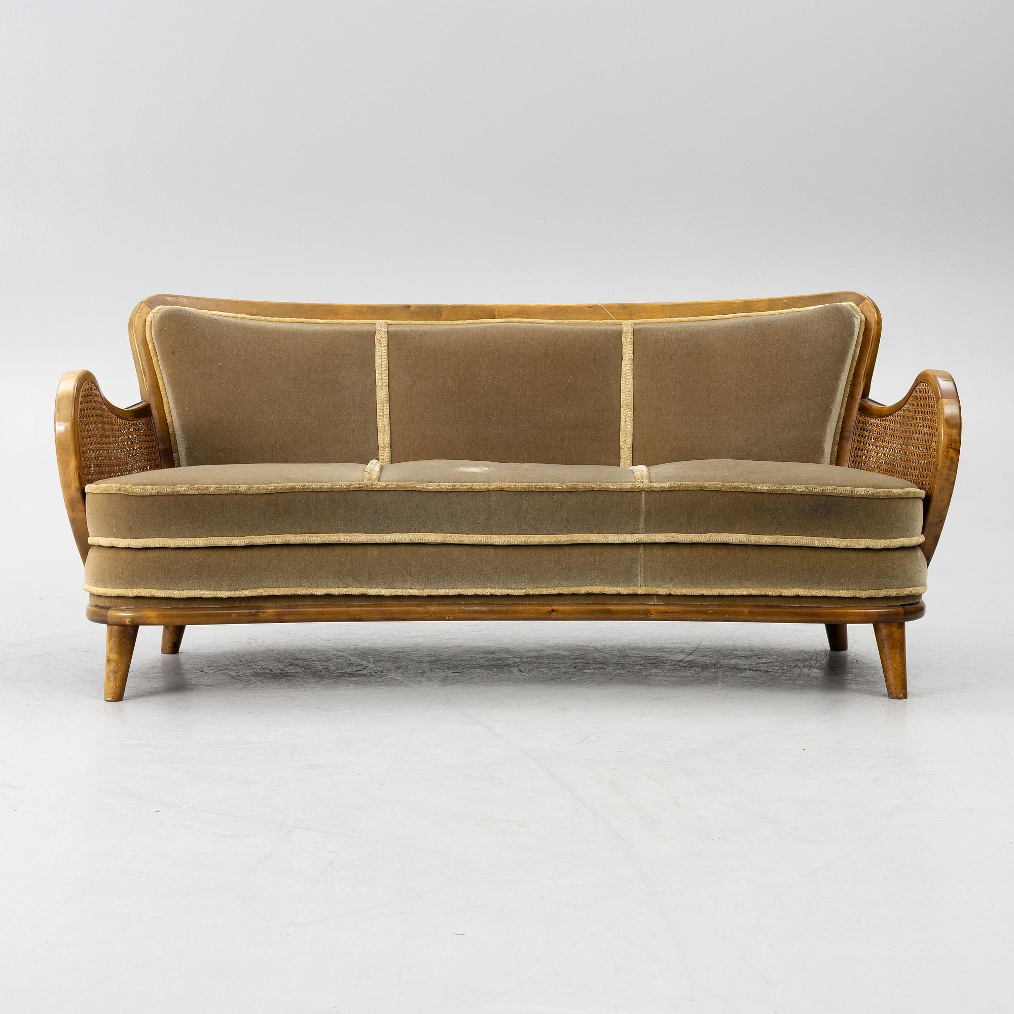 A Swedish Modern sofa, 1930s-40s.