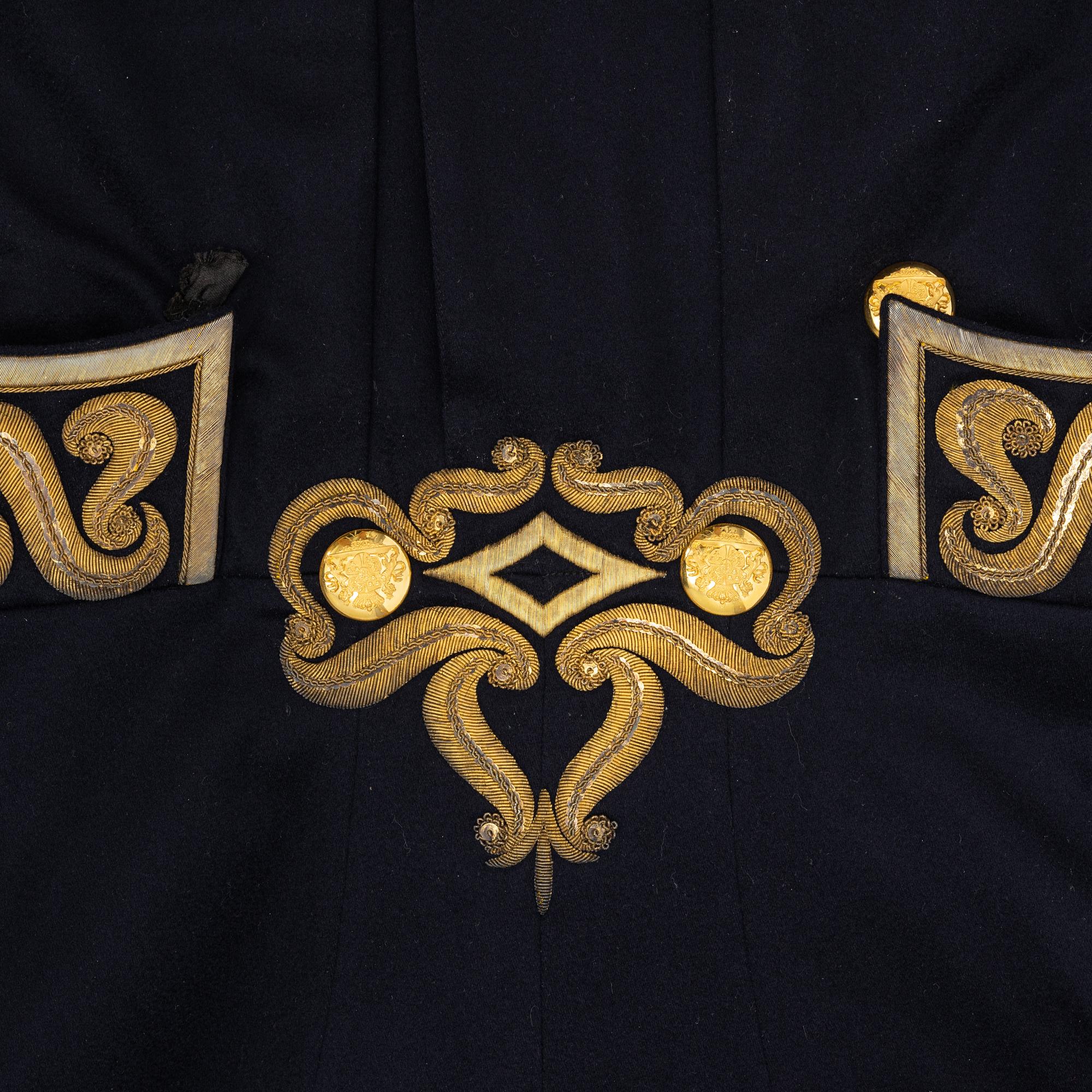 A Swedish Diplomatic Uniform, mid 20th Century.
