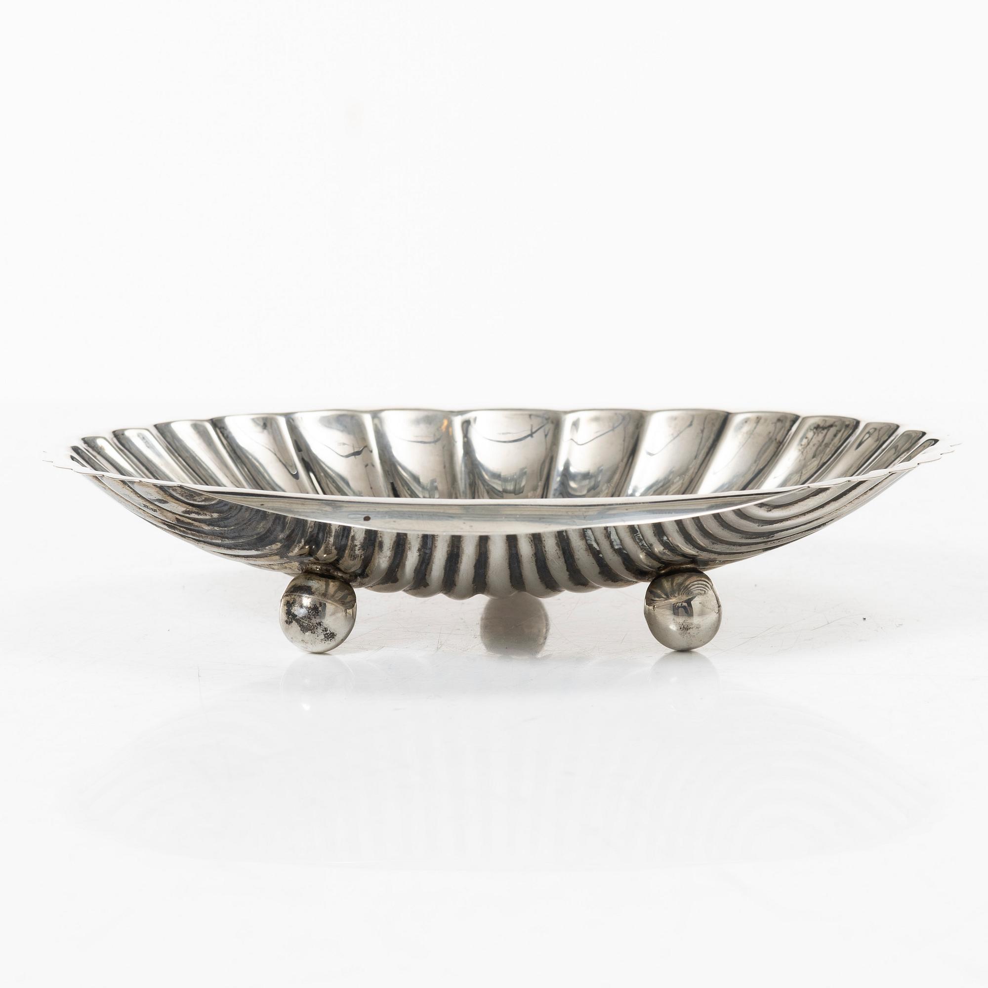 Smörfat, sterlingsilver, Mexico.