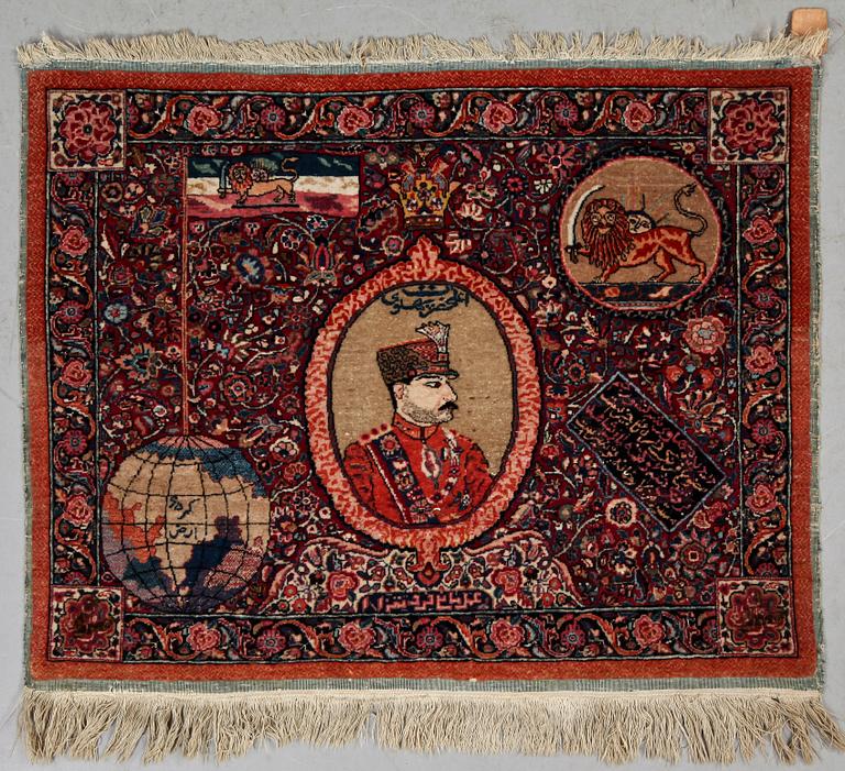 MATTA/VÄGGBONAD, orientalisk, old, 61 x 76.