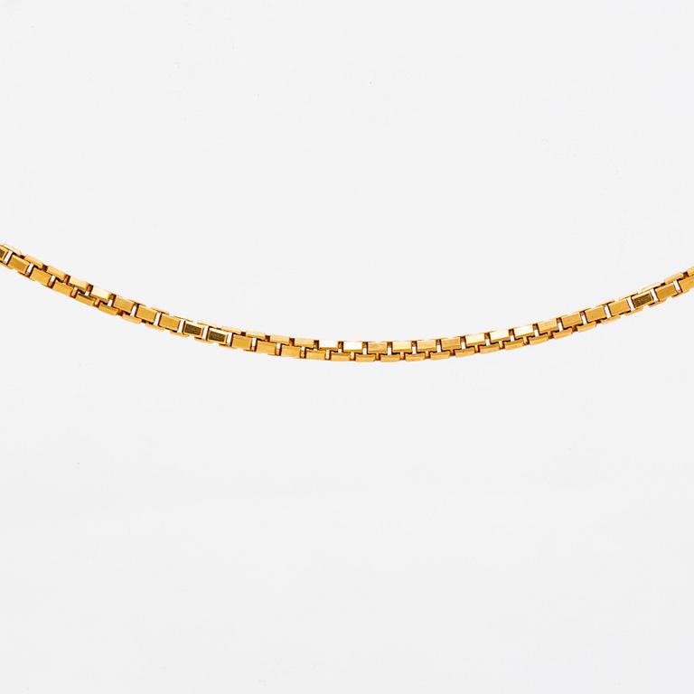 Goldchain, 18K, approx 38 cm, 10.2 g.