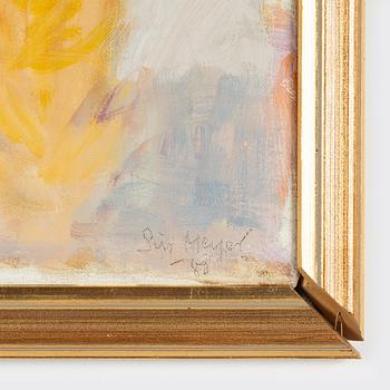 Siri Meyer, oil on canvas, signed and dated -80.