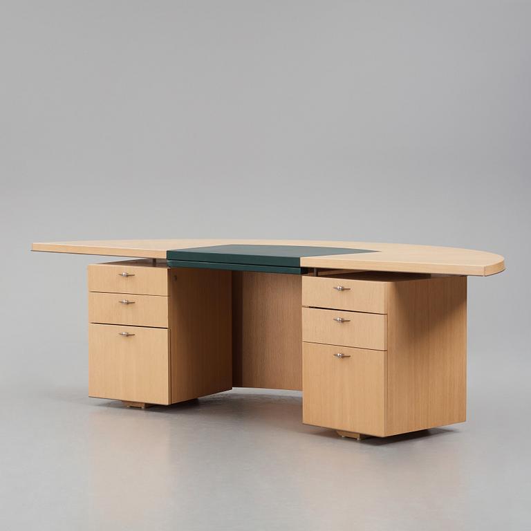 Andrée Putman, an executive desk, limited edition Ecart International, Paris ca. 1986.