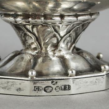 SALTKAR, sterlingsilver, Georg Jensen, Danmark, tillverkad mellan 1933-1944.