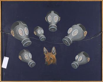 IVAR SÖDERGREN, olja på pannå, signerad och daterad 1990.