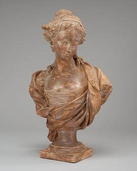 Simon Louis Boizot, SIMON LOUIS BOIZOT, terracotta, signed and dated 1774.