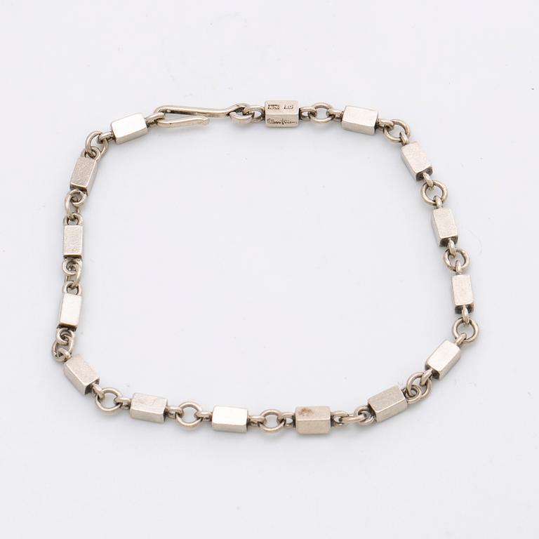 WIWEN NILSSON, bracelet, sterling silver, Lund 1959.