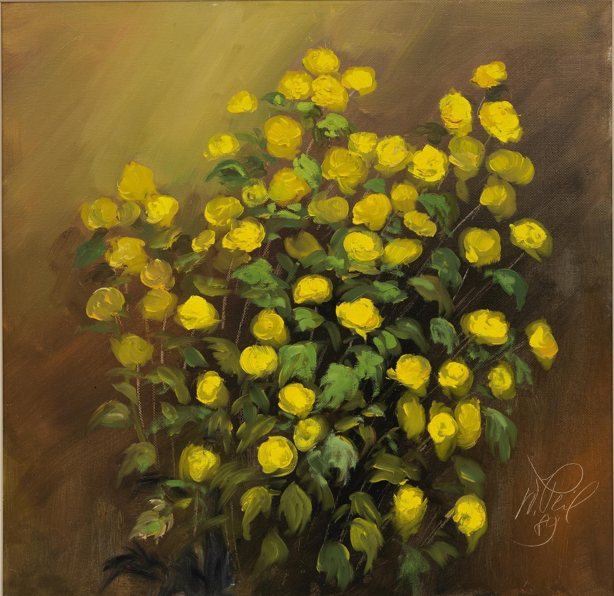 Voldemar Peil, Flower Still Life.