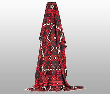 A carpet, Kilim, ca 287 x 255 cm.