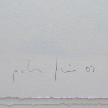 Peter Frie, Gunnar Ekelöf, Hans Magnus Enzensberger, "The Clouds", Elementum II, around the year 2005.