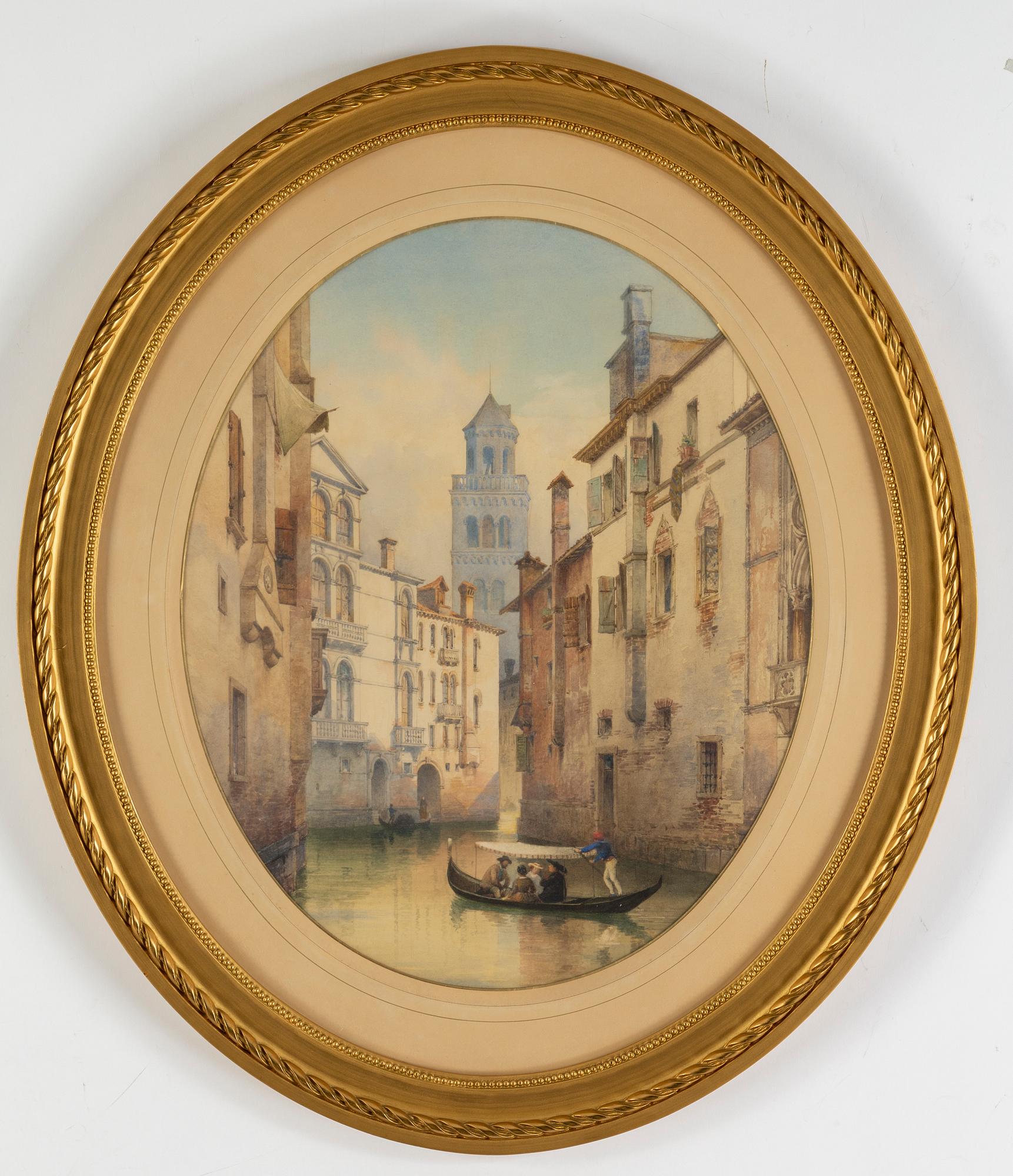 Fredrik Wilhelm Scholander, watercolour.