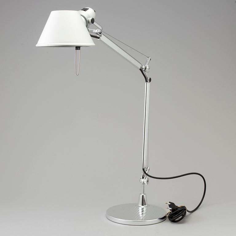 A 'Tolomeo Mini' table light by Michele De Lucchi and Giancarlo Fassina, Artemide, Italy.