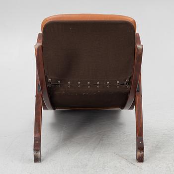 Armchairs, a pair, Göte Möbel, Nässjö, late 20th century.