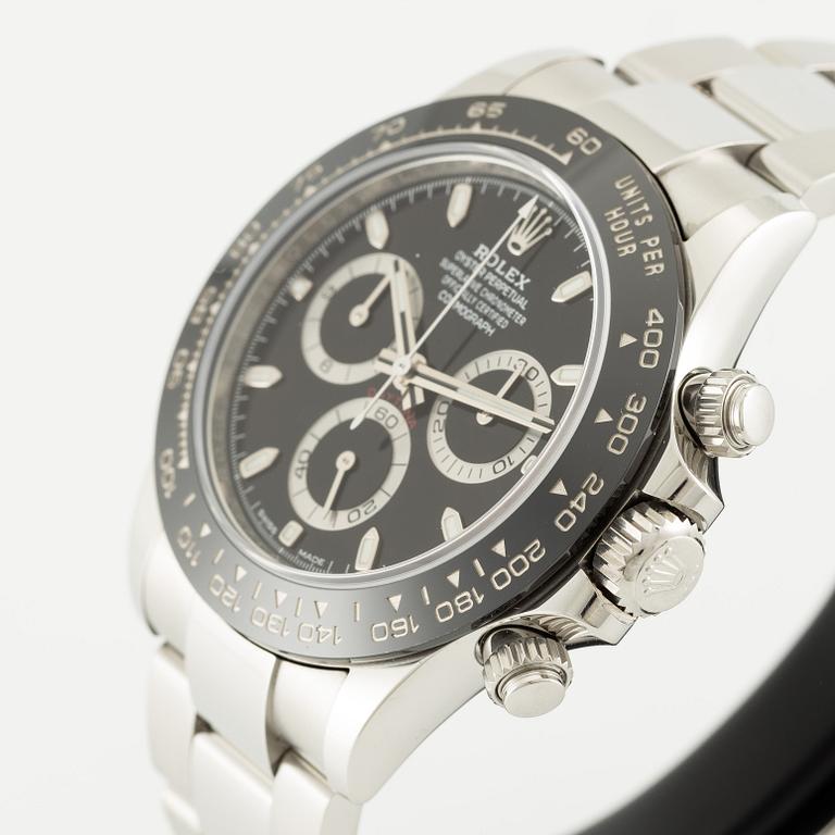 Rolex, Cosmograph, Daytona, kronograf, armbandsur, 40 mm.